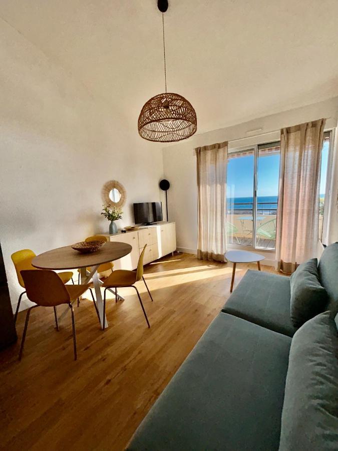 Superbe T2 Avec Terrasse Et Vue Su Mer Quartier Des Quilles A Sete Luaran gambar
